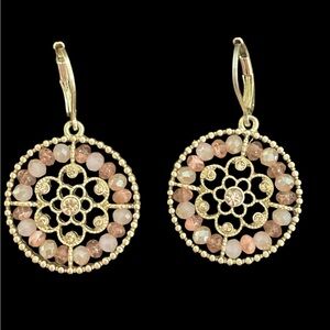 Gold plated earrings